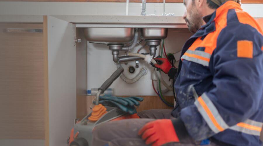 Residential Slab Leak Plumbing in Forestville, MI